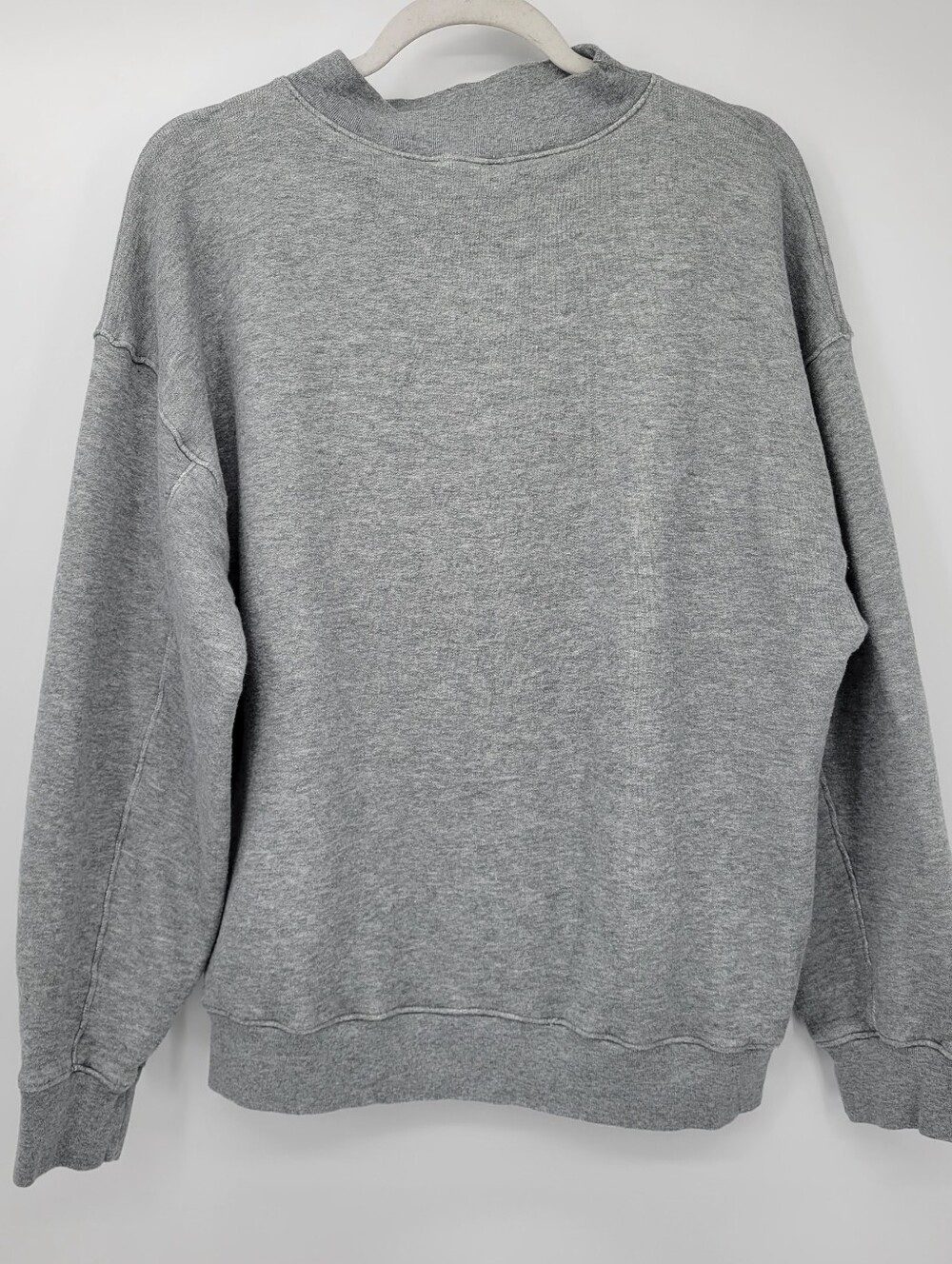 J Crew Heritage terry mockneck sweatshirt CN186 Size M 100% Cotton - Picture 3 of 6